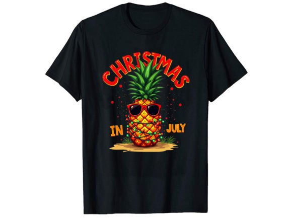 Christmas in July Graphics for T-Shirt Designs