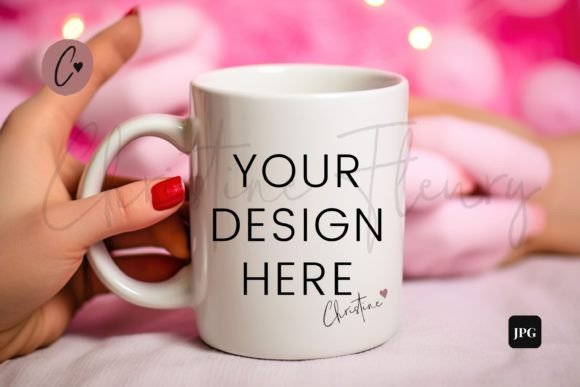 POD Coffee Cup Valentines Day Mockup JPG
